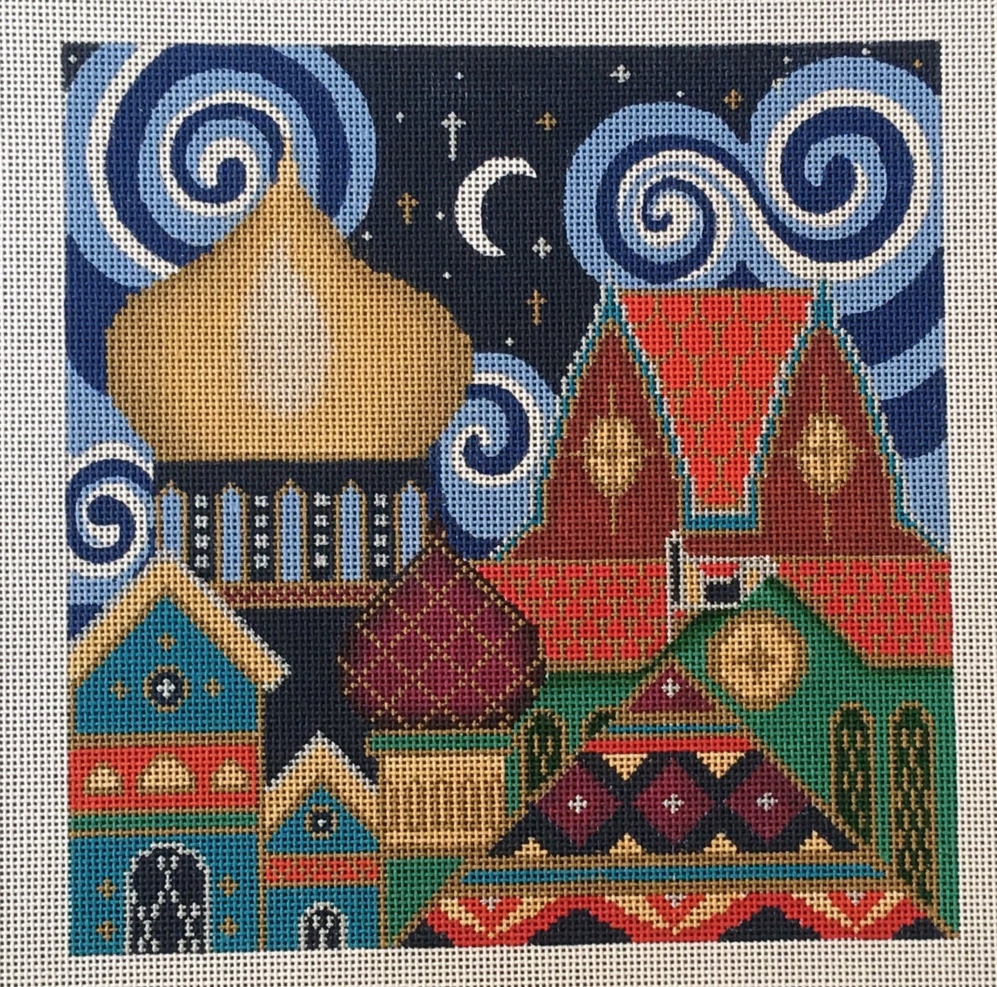 3216 Russian Skyline with Dome