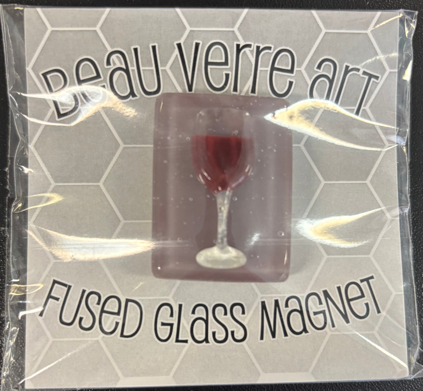 Beau Verre Red Wine Glass Needle Minder