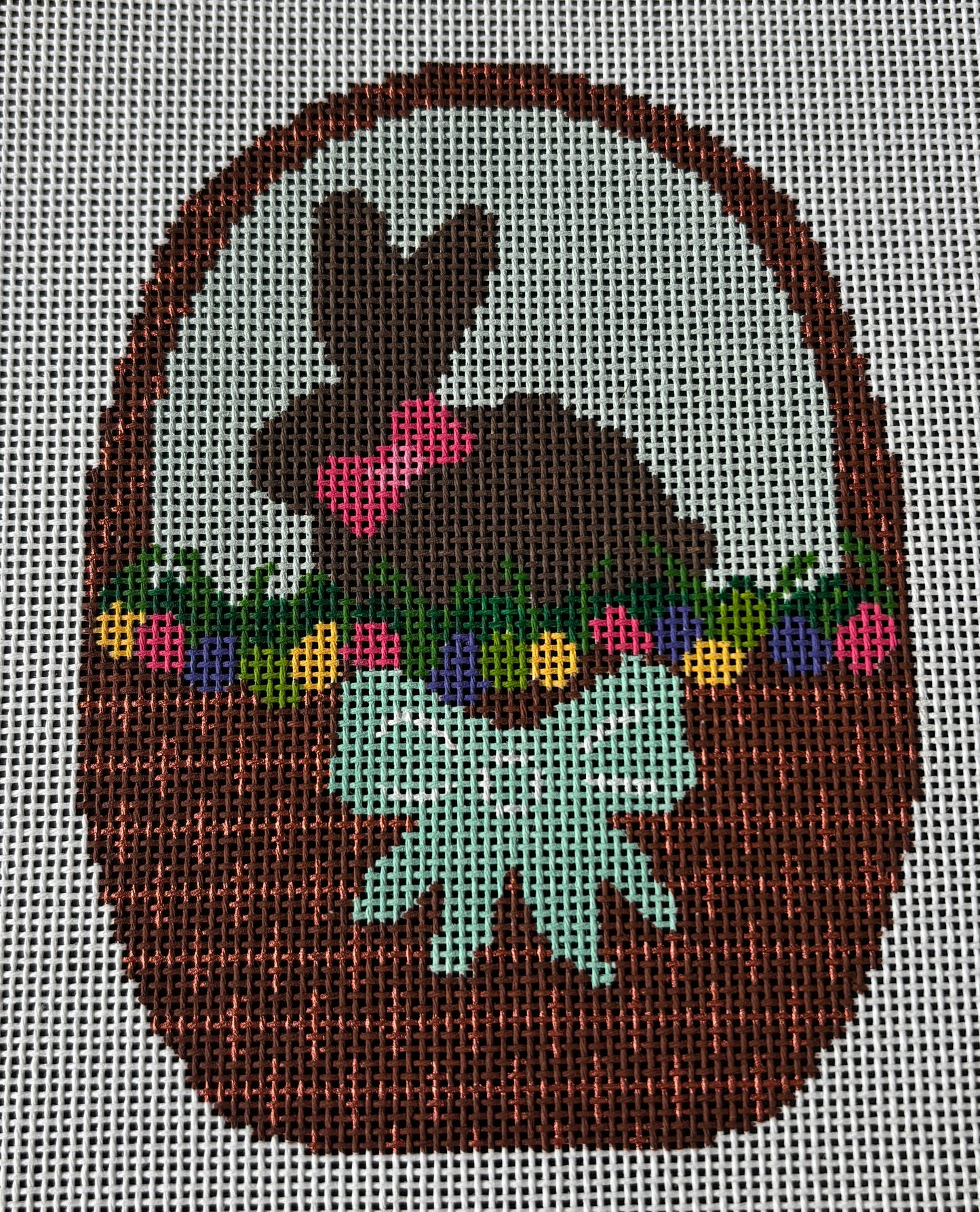 SV-E001 Chocolate Bunny in Basket