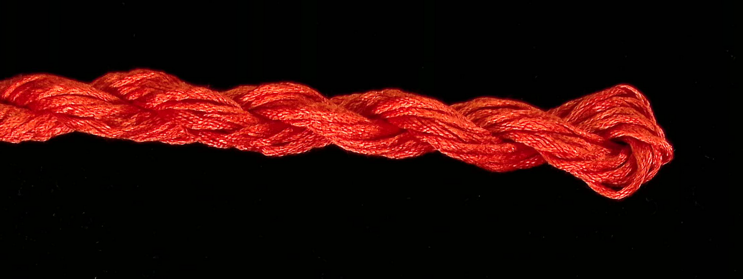 3051 Red Orange Soie Cristale