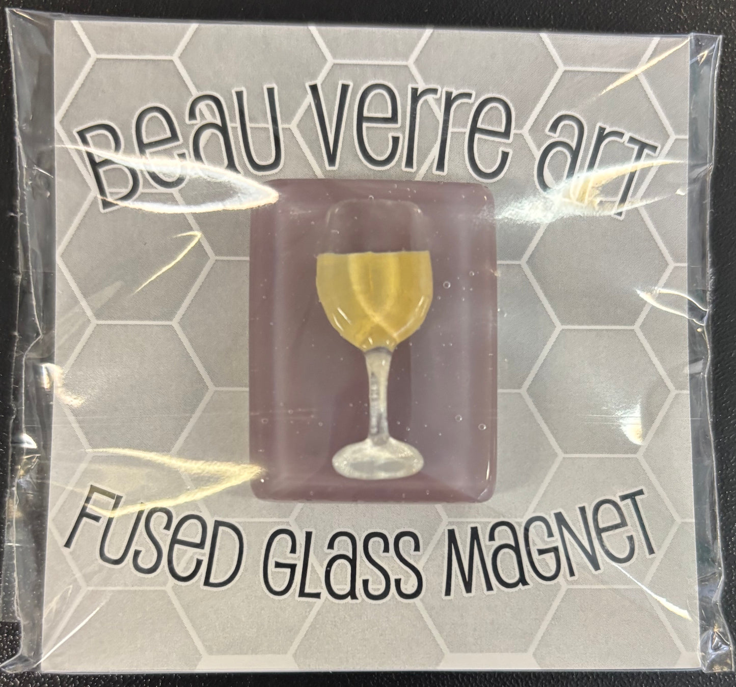 Beau Verre White Wine Glass Needle Minder