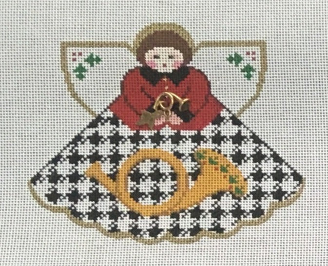 PP996GY Houndstooth and Holly Angel