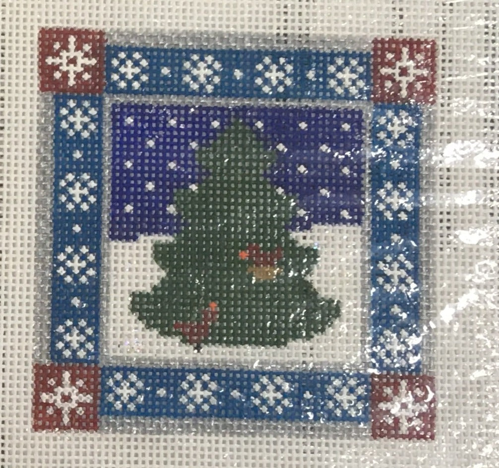 PP885AP Snowy Tree Square