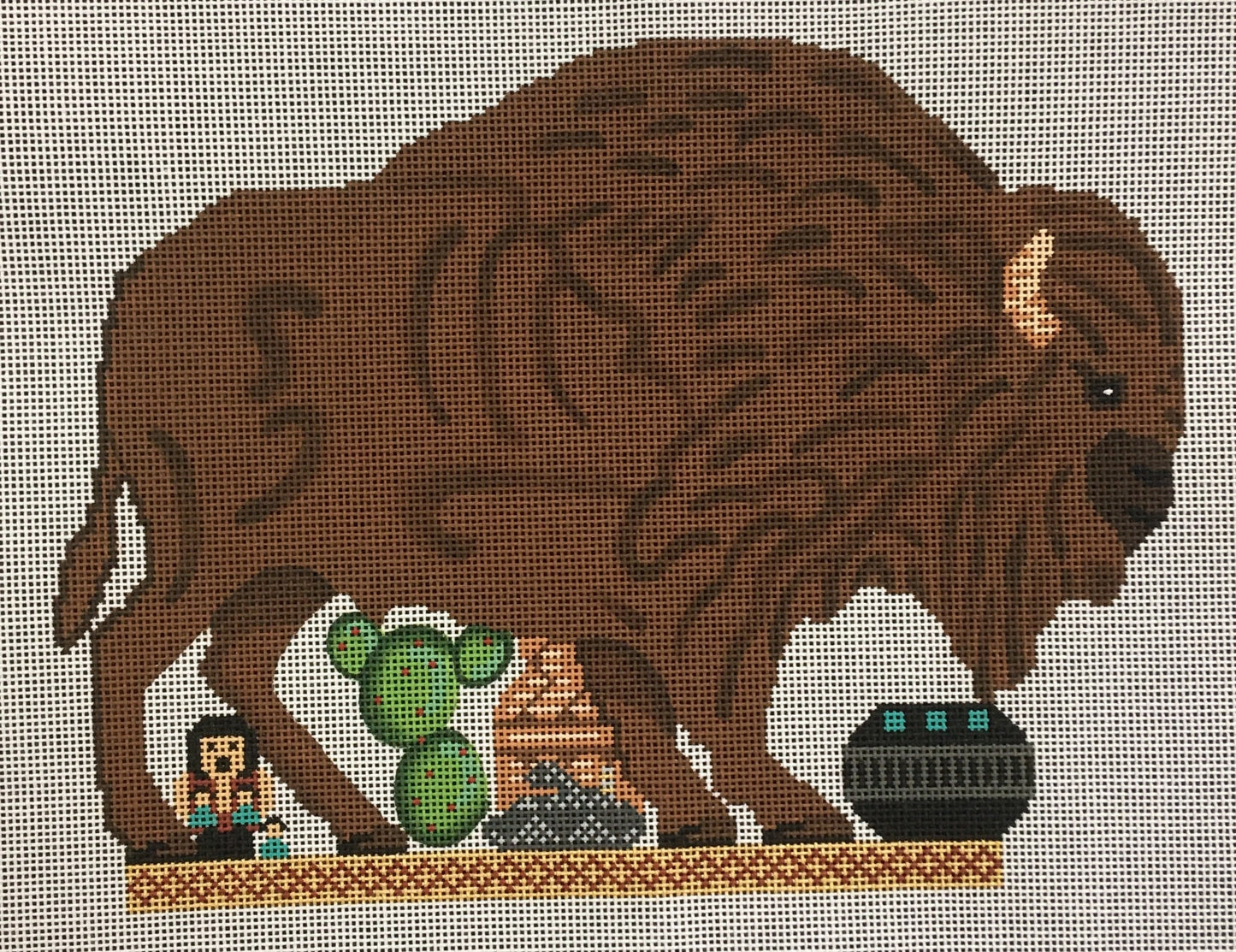 PP380IA Southwestern Nativity - Buffalo