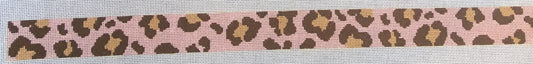 DC160 Pink Cheetah Dog Collar
