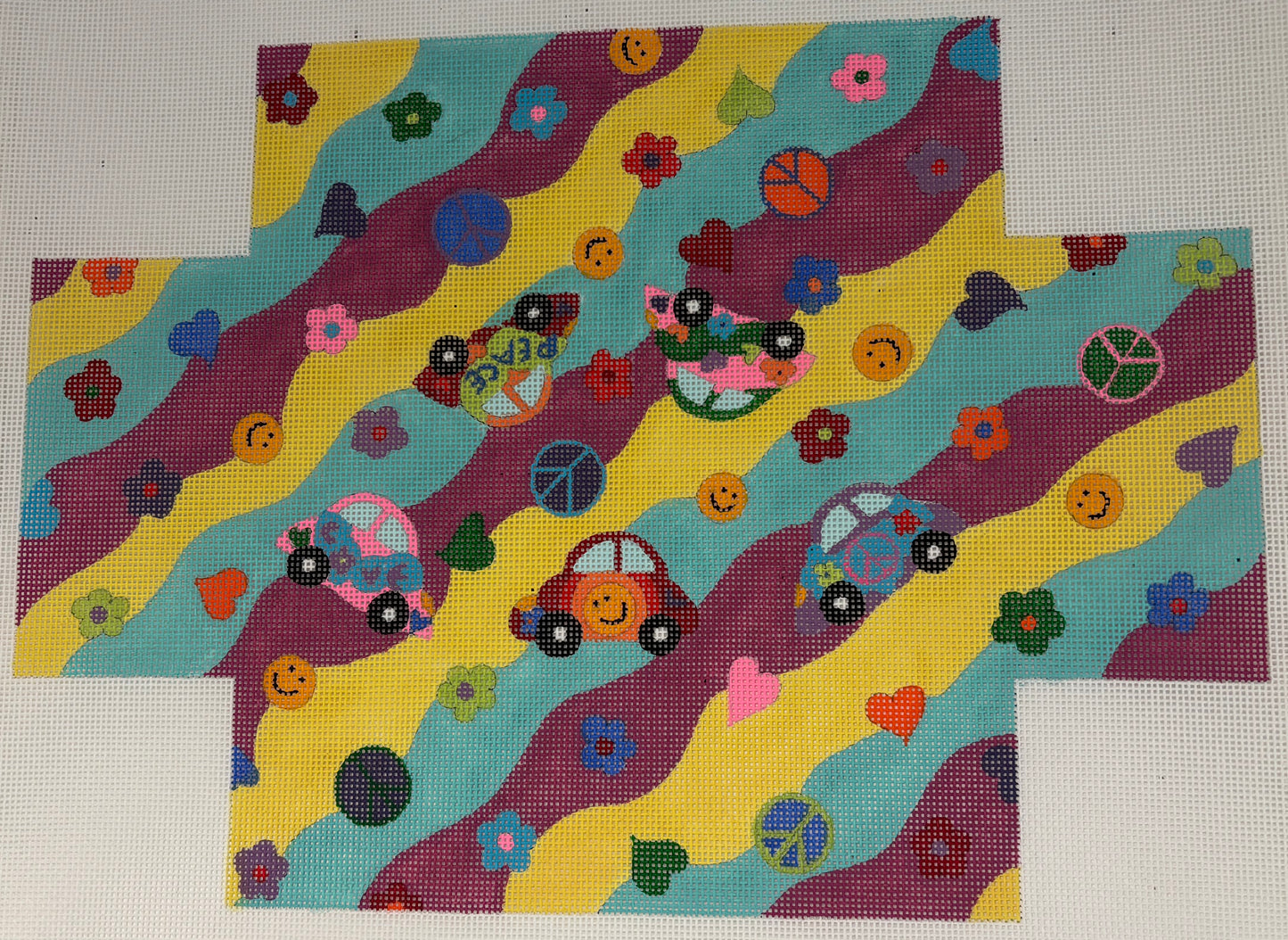 BC-16 Flower Powered Beetles Brick Cover