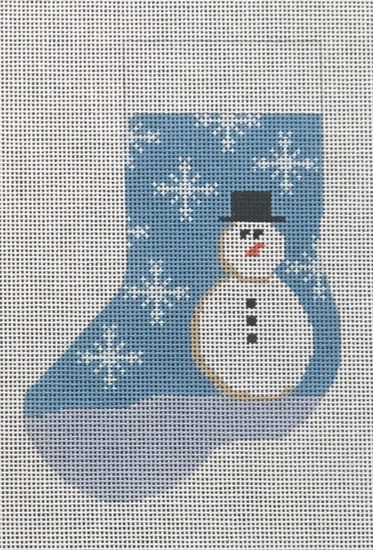 STK103 Snowman Mini Stocking