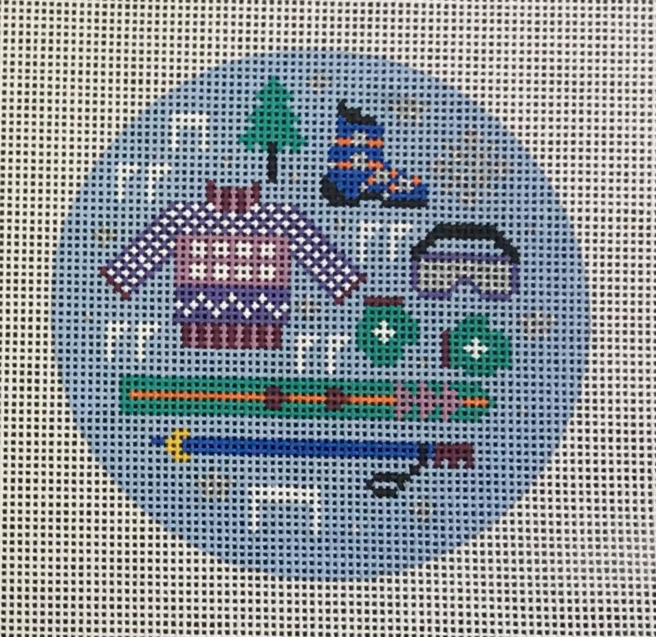 PP873AJ Ski Star Round