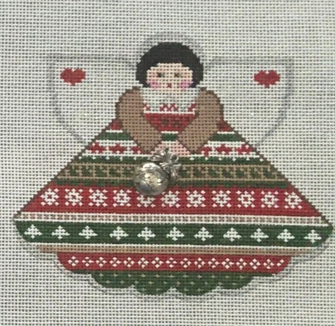 PP996KS Christmas Stripe Angel
