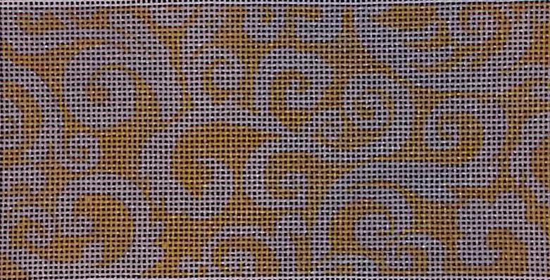 DE121 Silver and Gold Eyeglass Case