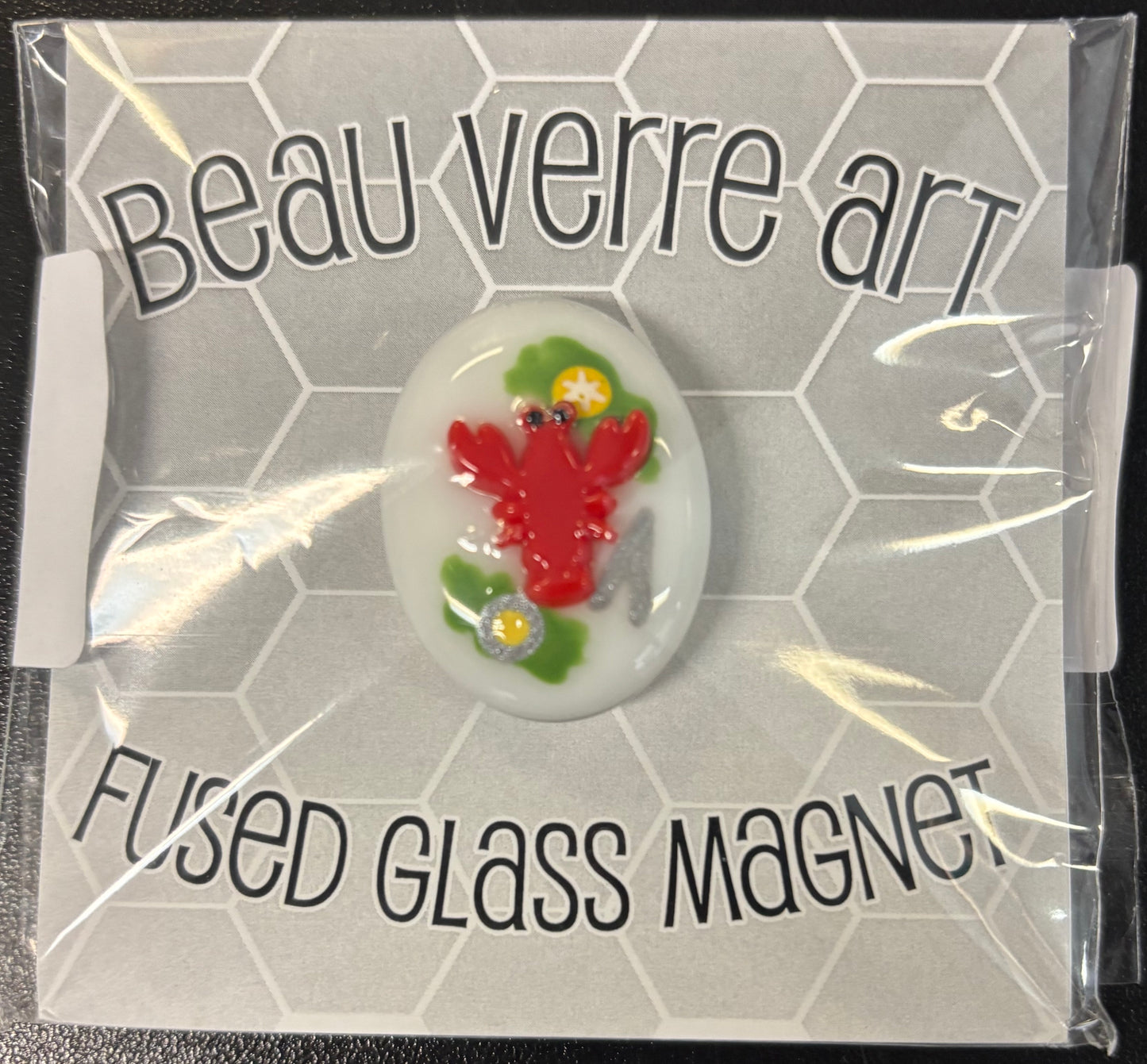 Beau Verre Lobster Dinner Glass Needle Minder