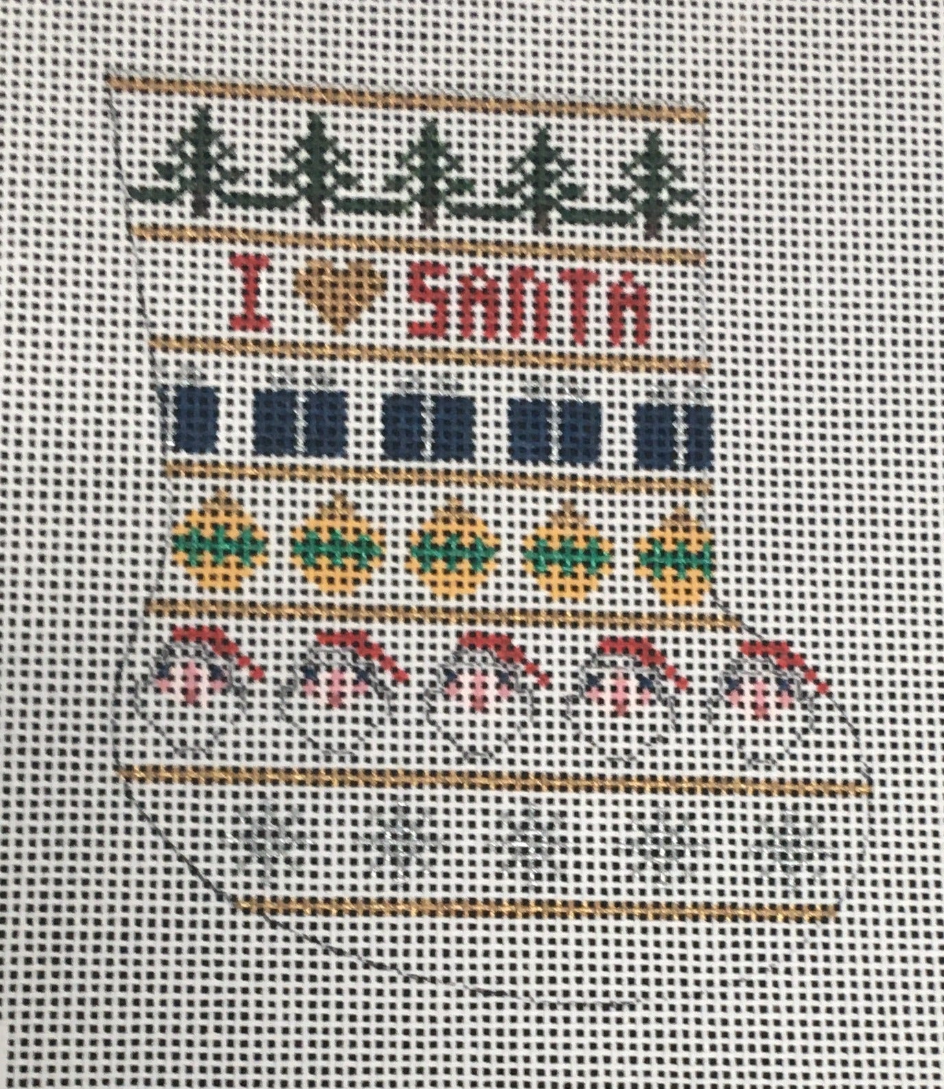 PT-357SAN I Love Santa Mini Sock