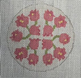 TSS-171 Pink Flowers Coaster