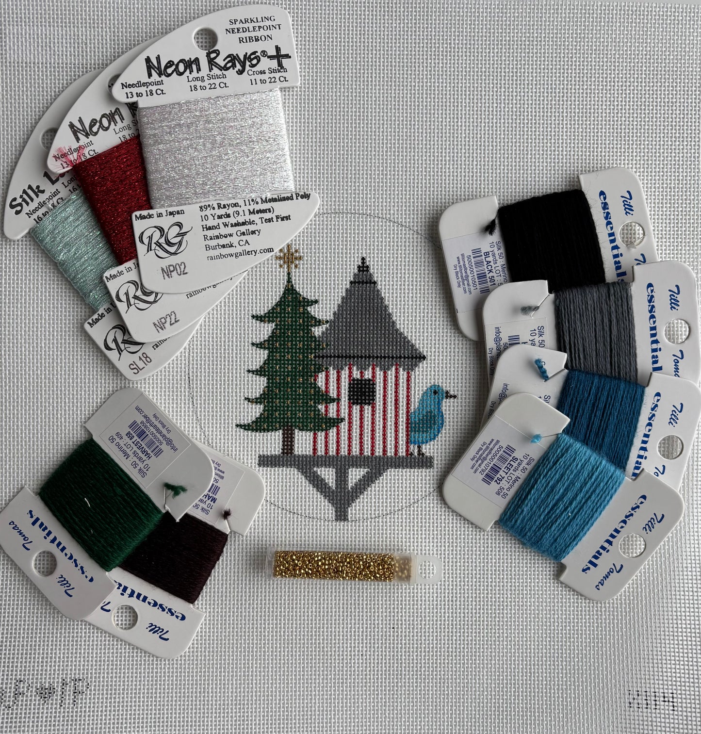 JP-X114 Red Striped Birdhouse