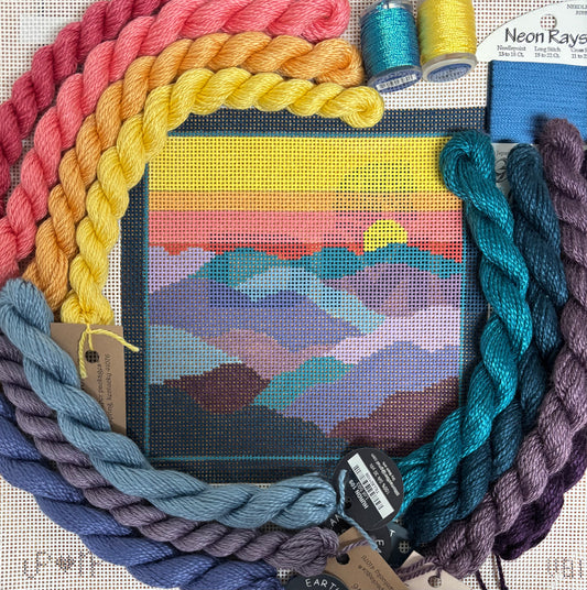 JP-V081 Sunset in the Mountains