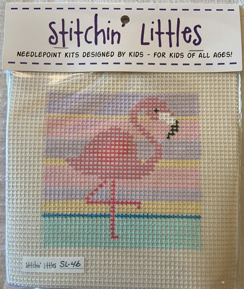 SL-46 Flamingo Sunset Stitchin Little