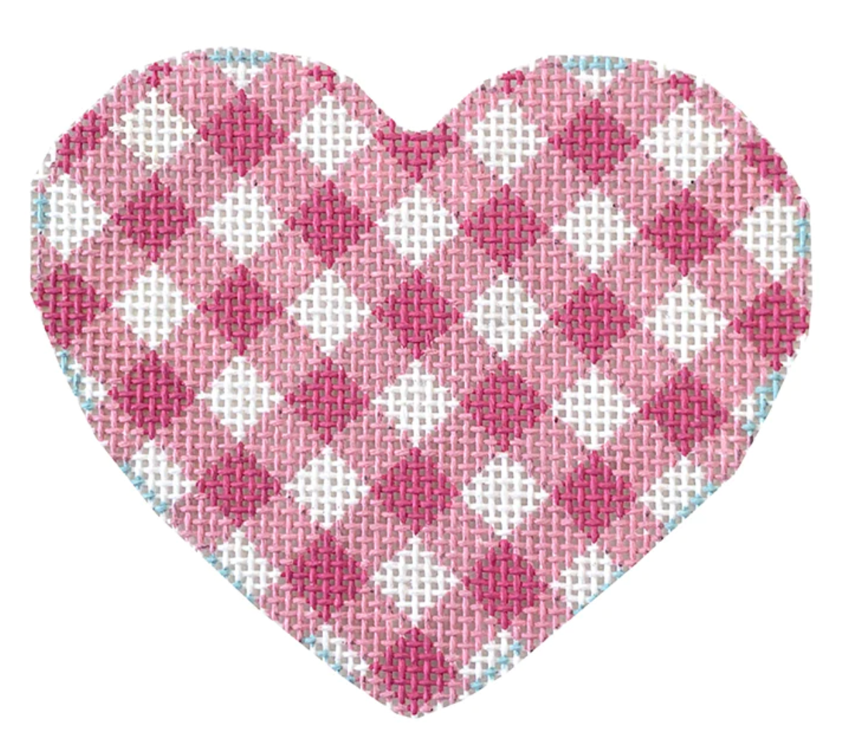 HE855LP Light Pink Gingham Heart