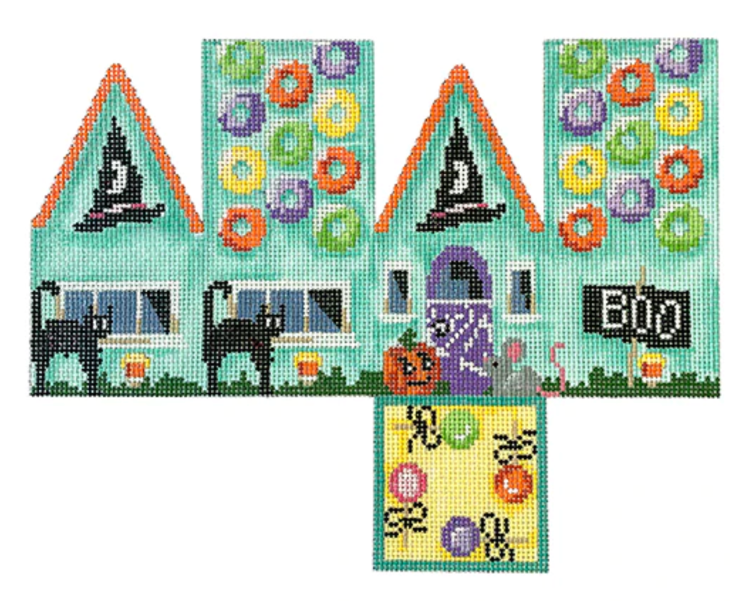 HH155 Halloween Bats Cottage