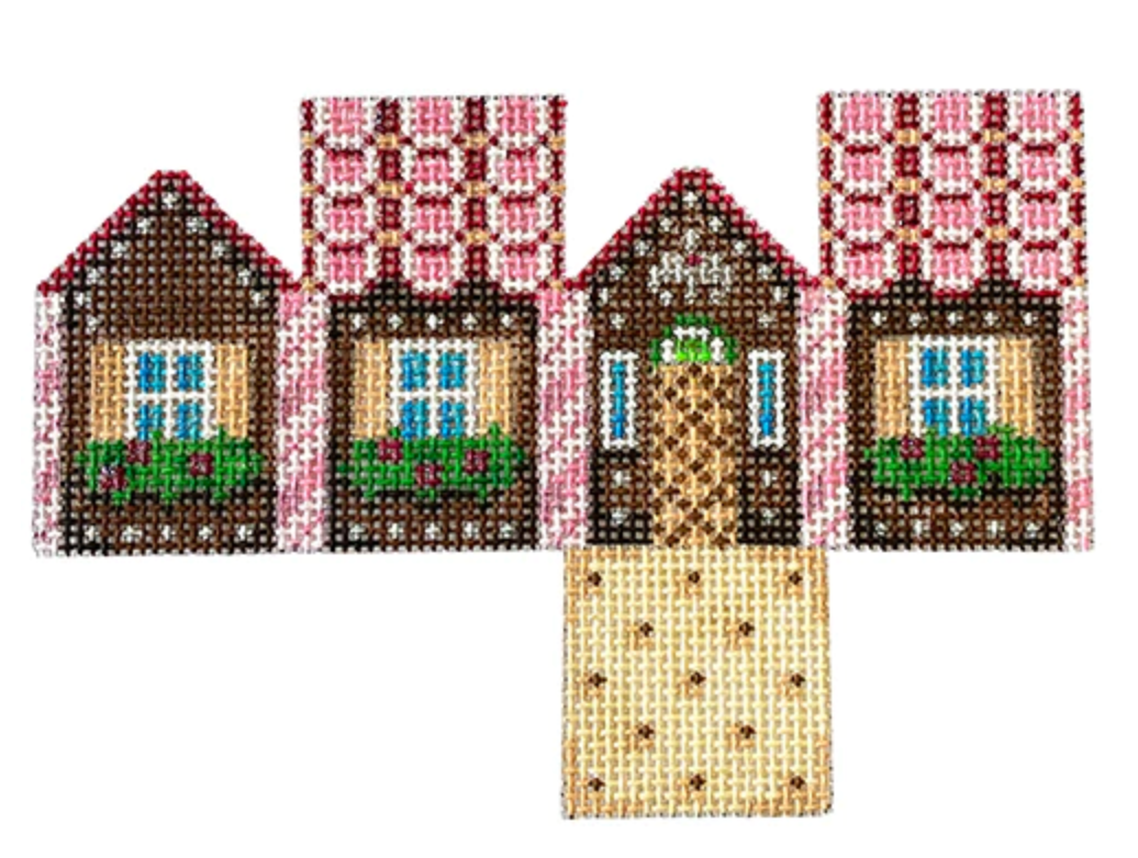 HH407 Pink Grapefruit Roof Mini Cottage