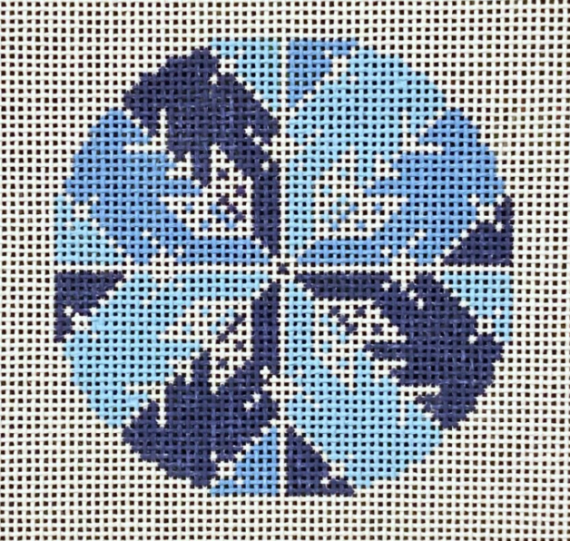 CHR114 Snowflake Round