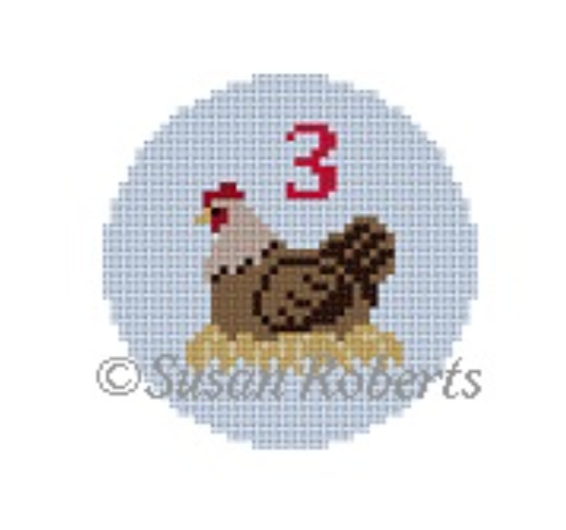 5923 Twelve Days - French Hens