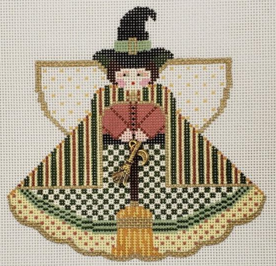 PP996KW Broom Hilda Witch Angel