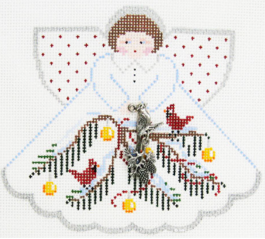 PP996DU Christmas Cardinals Angel