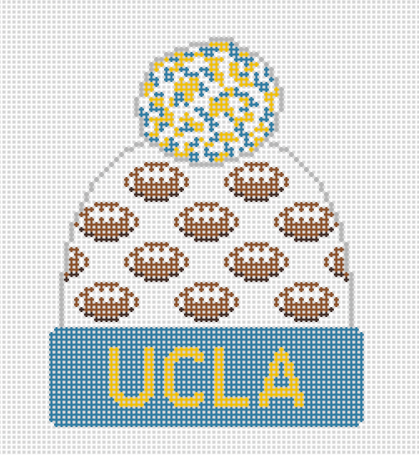 H-32 UCLA Football Beanie