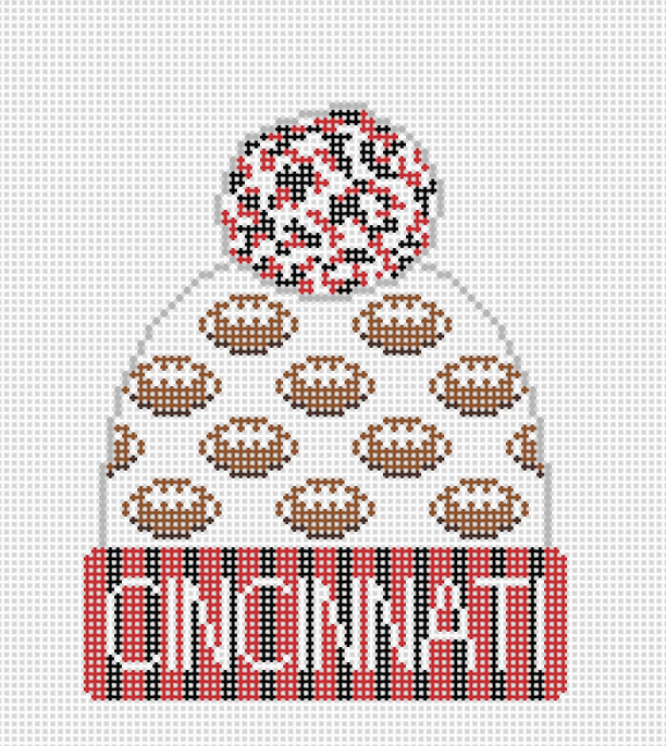 H-39 University of Cincinnati Football Beanie