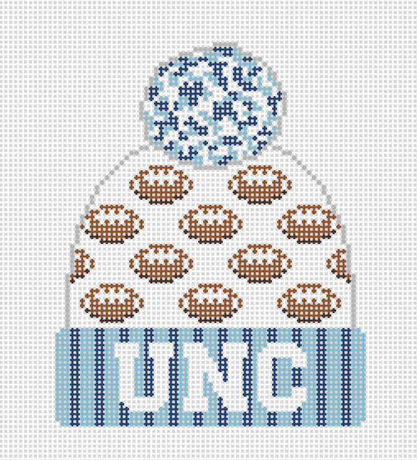 H-44 University of North Carolina Football Beanie