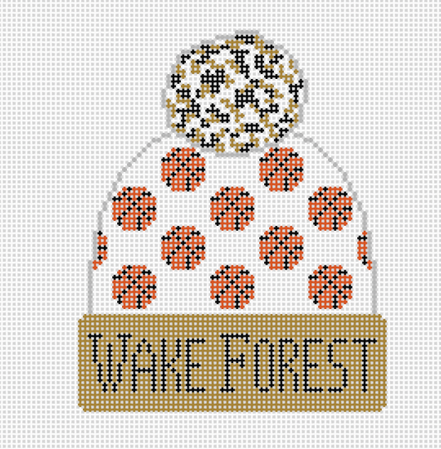 H-49 Wake Forest Basketball Beanie