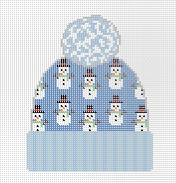 H-61 Snowmen Beanie