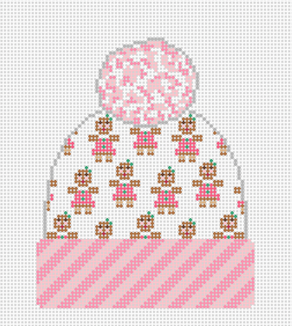 H-64 Gingerbread Girls Beanie