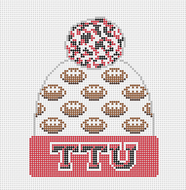 H-71 Texas Tech Football Beanie