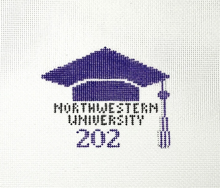 G-54 Northwestern University Graduation Cap