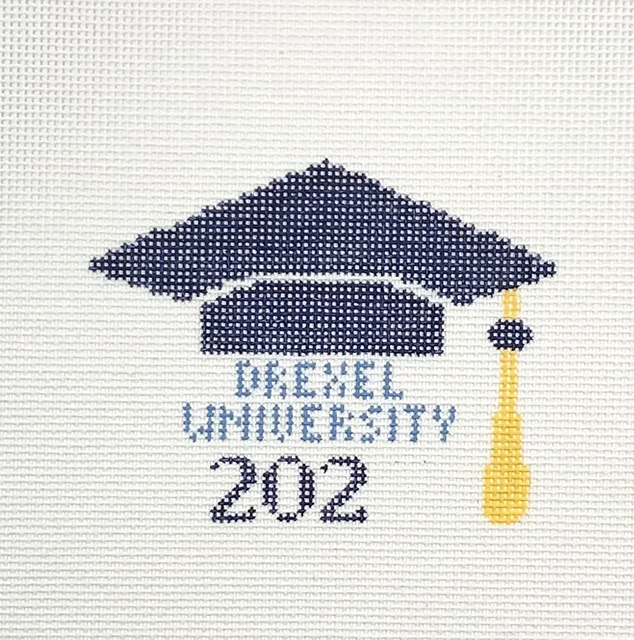 G-60 Drexel University Graduation Cap