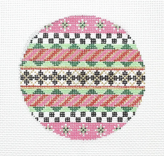 X-03 Black and Gold Argyle - 18 mesh