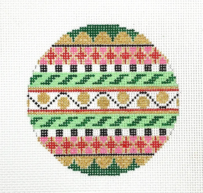 X-07 Gold Circles - 18 mesh