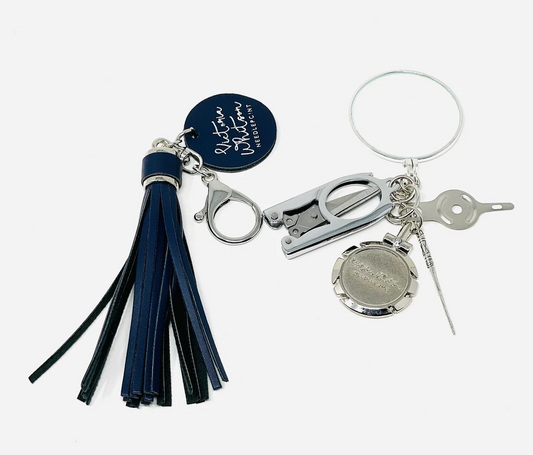 Victoria Whitson Accessory Tassel With Scissors - Navy