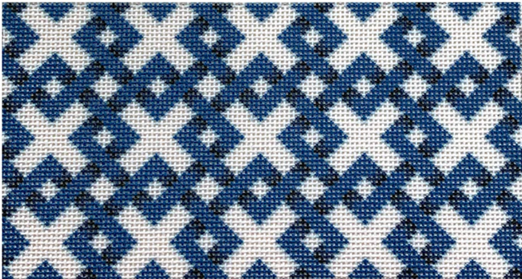 NTG TS290 Blue Diagonal Lattice
