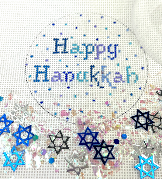JMD-09 Happy Hanukkah Snow Globe