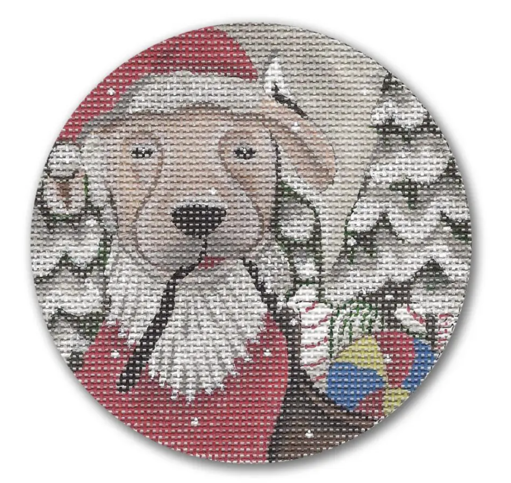 GD-XO43 Golden with Santa Hat