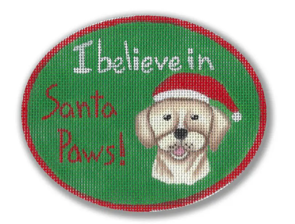 GD-XO47 I Believe in Santa Paws