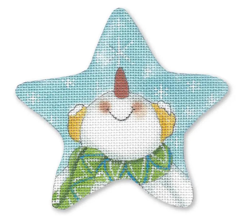 GD-XO50 Snowman Looking Up Star