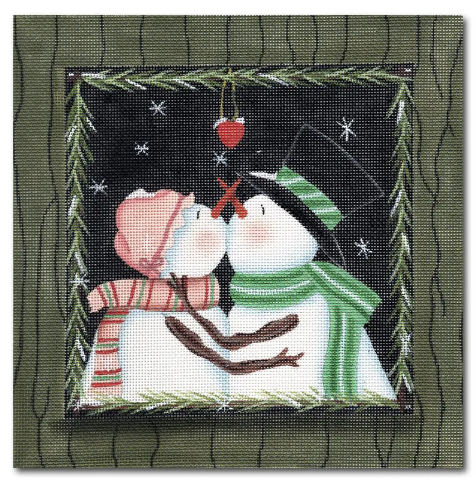 GD-PL08 Snow Couple Kissing