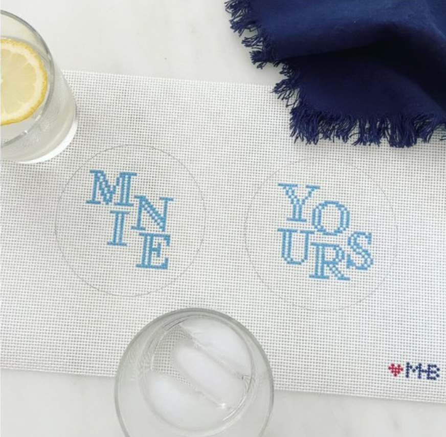 ENT110-1 Mine and Yours Coasters