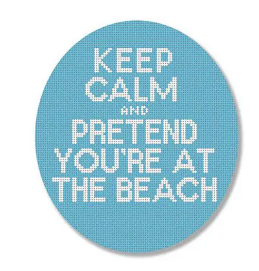 EG-XO31 Keep Calm and Pretend You're At the Beach