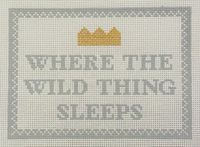 BBY101-1 Where The Wild Thing Sleeps