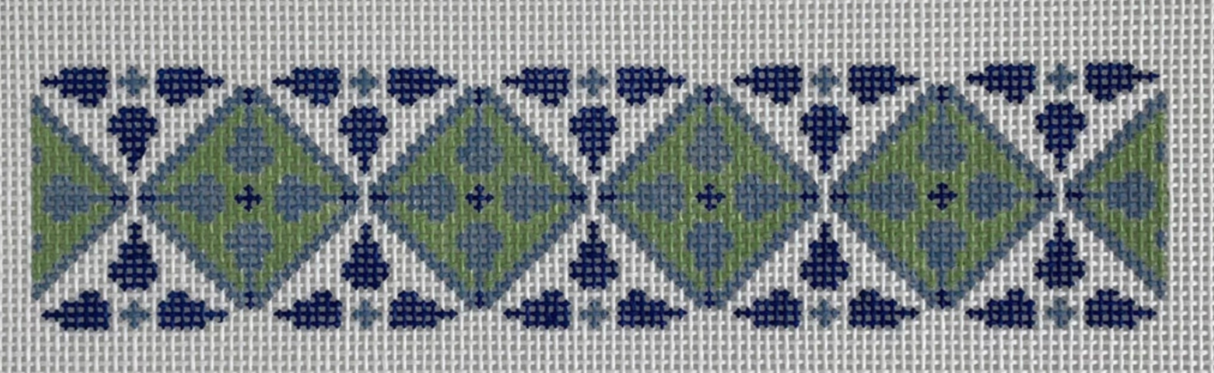 AOK118 Blue and Green Key Fob