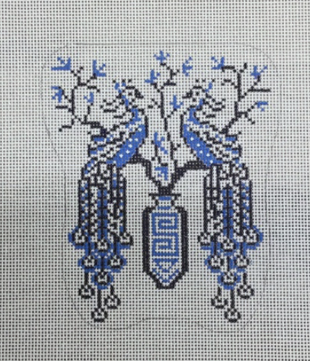 KCD1159 Two Peacocks